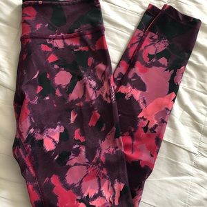 Beyond Yoga Dazed Floral full length yoga pants
